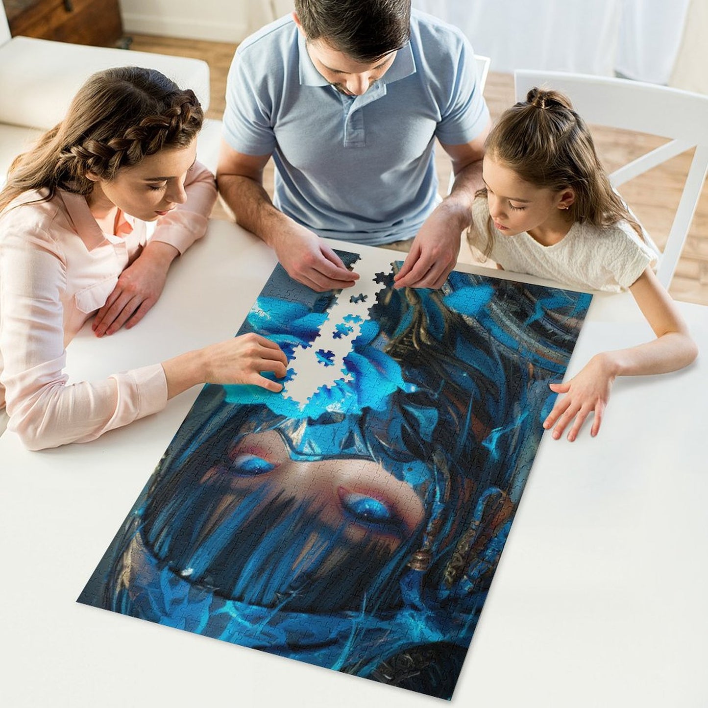 Blue Soul by Mirael Jigsaw Puzzles