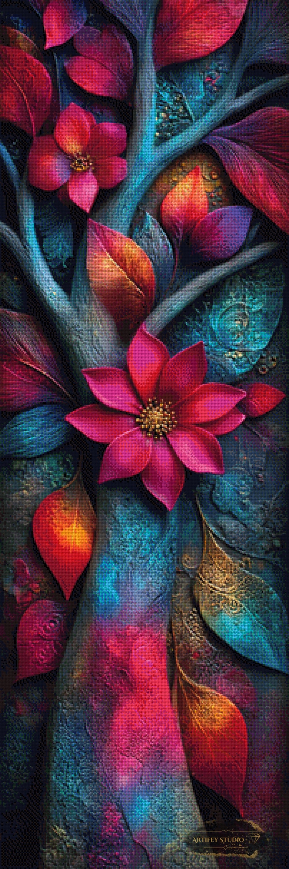 The Imagination Tree by SkyMor 50x150 mit 250 Farben