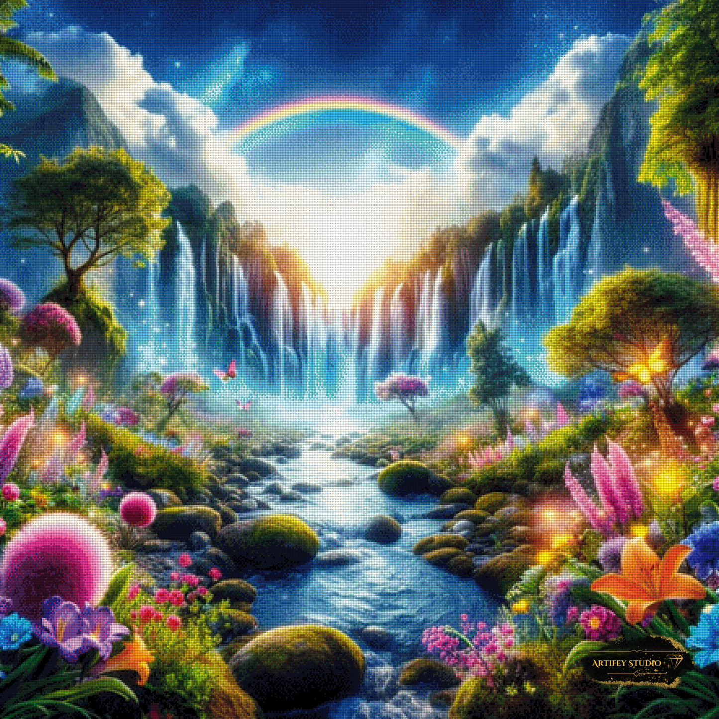 Paradise by Morrigan 110x110 mit 390 Farben