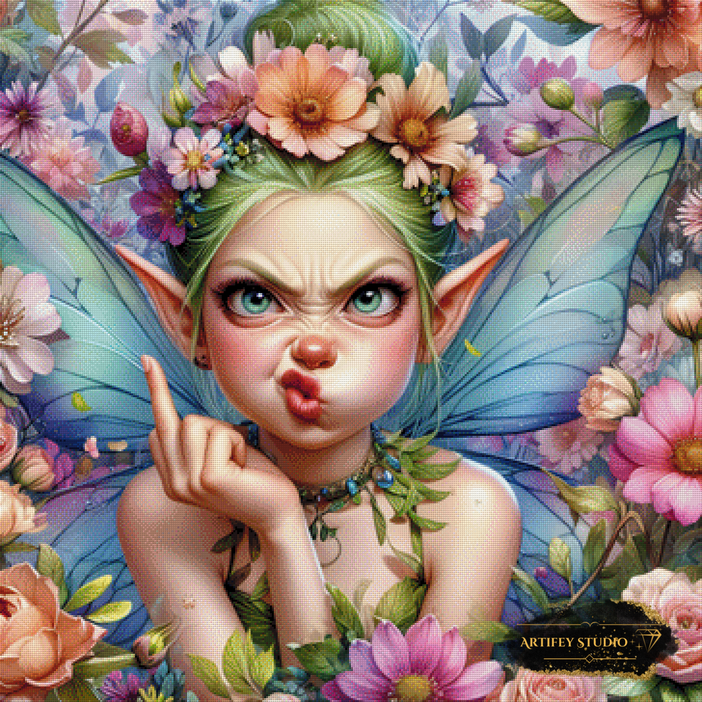 Nerv mich nicht! by Artifey 90x90 mit 360 Farben