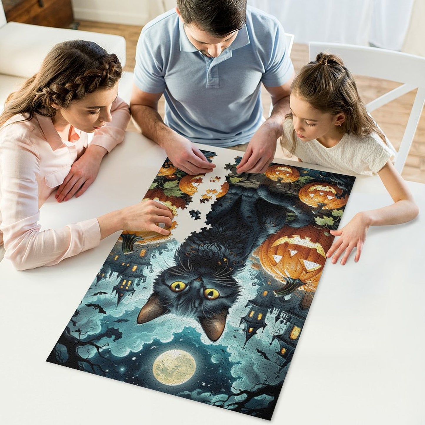 Blacky on Elm Street by Artifey Jigsaw Puzzles