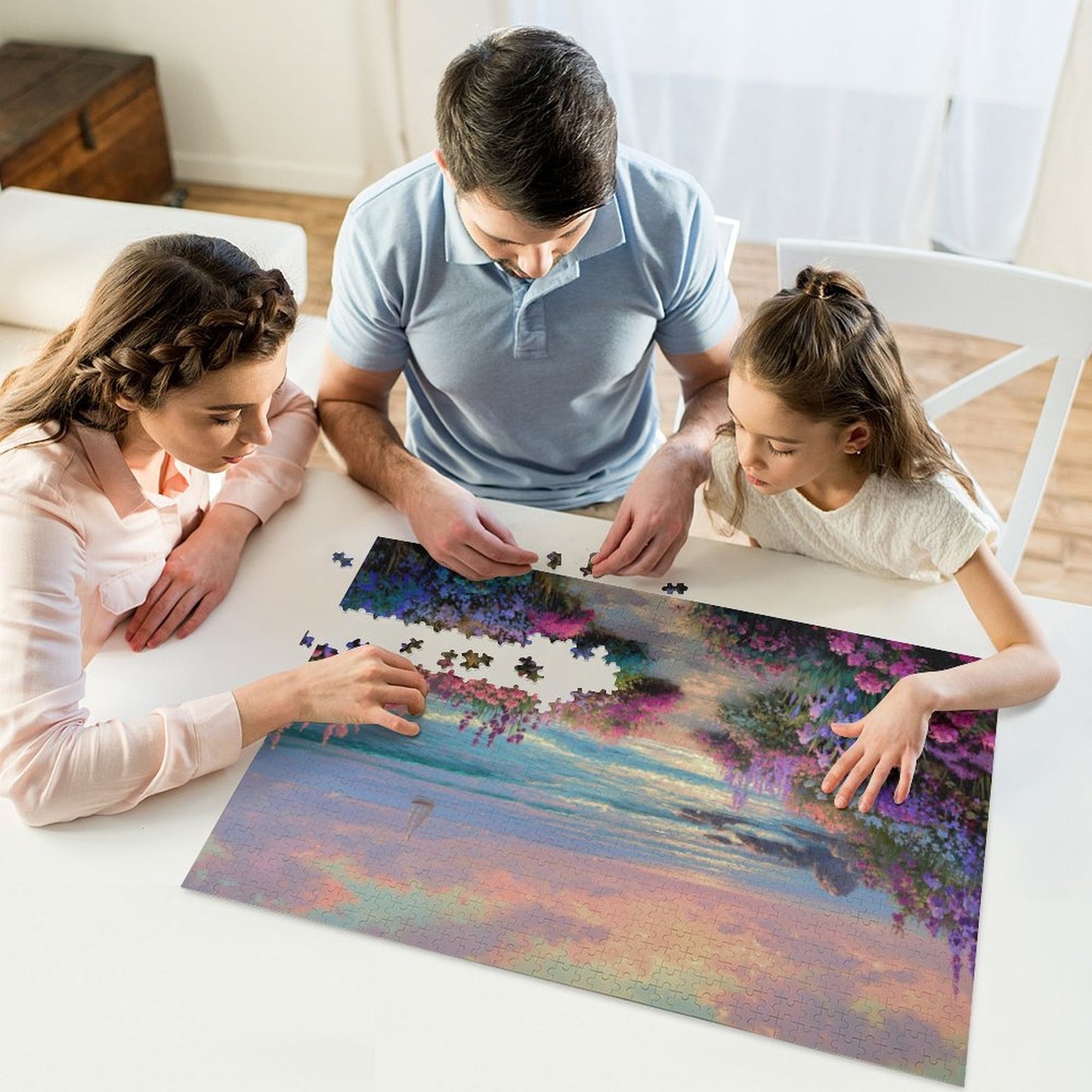 Sonnenuntergang am Strand by Salzkatze Jigsaw Puzzles