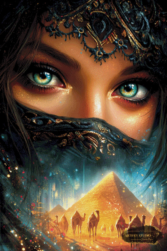 Ägyptische Träume by Artifey 80x120 mit 260 Farben