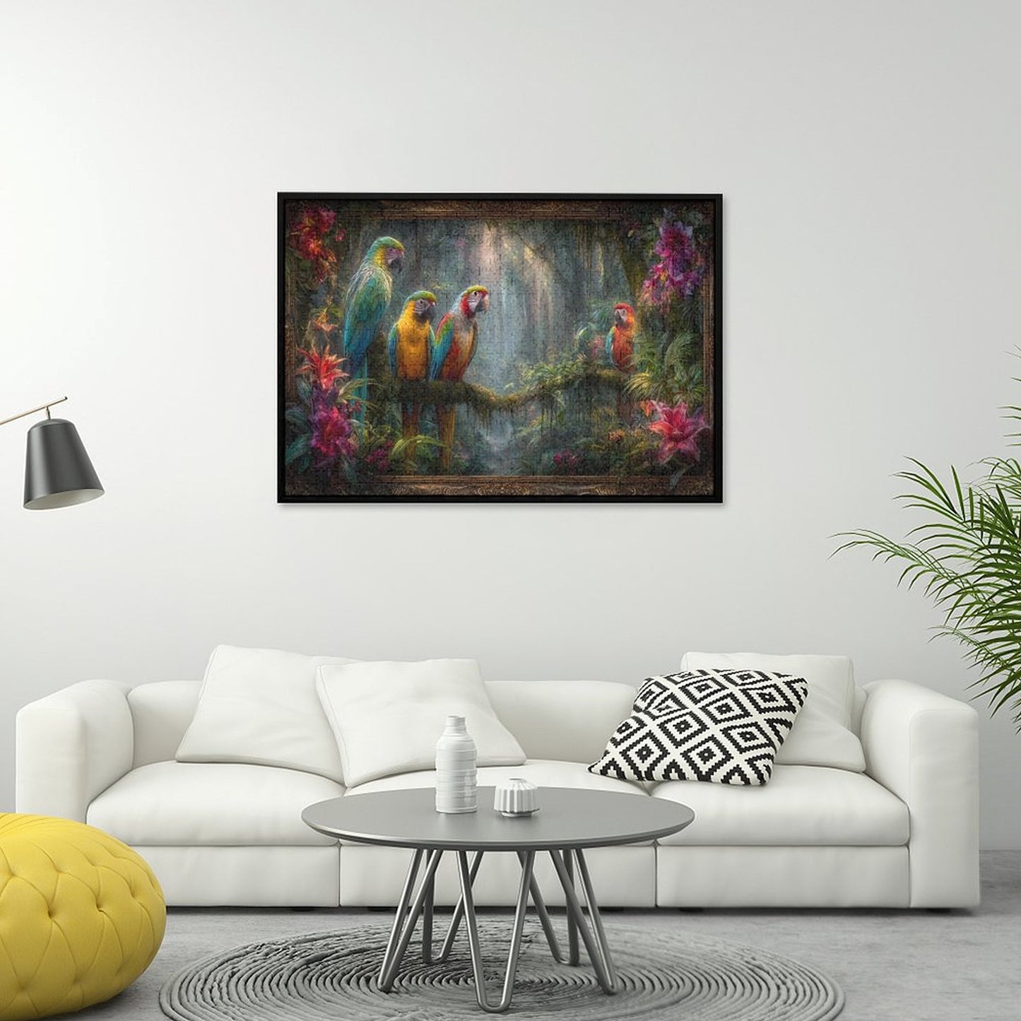 Cozy get-together frame II by Morrigan Jigsaw Puzzles