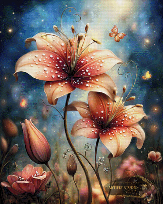 Nachtzauber by LaViie 80x100 mit 280 Farben