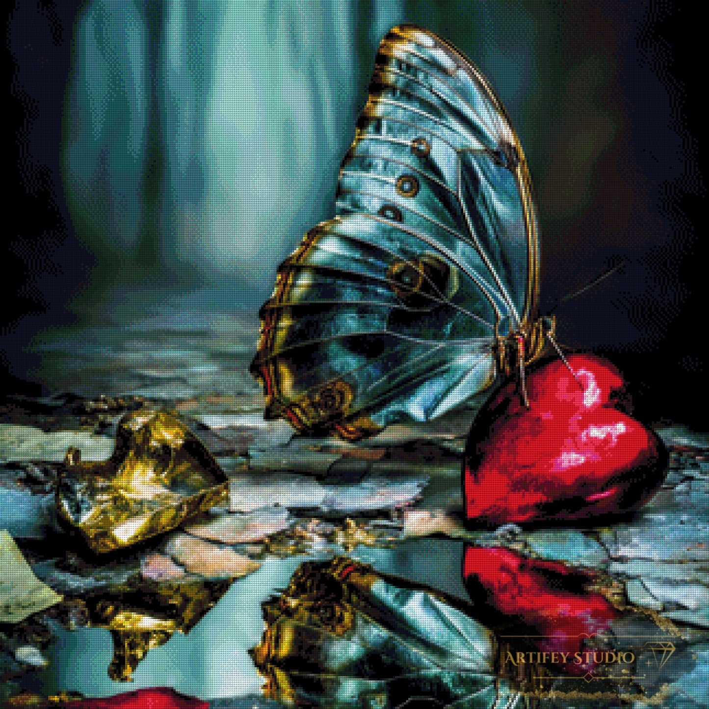 Little love signs by Skyler  80x80 mit 230 Farben