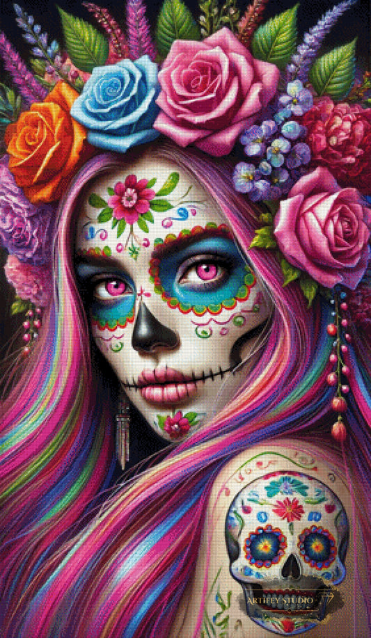 Day Glo Dead by Diynamite 70x120 mit 400 Farben