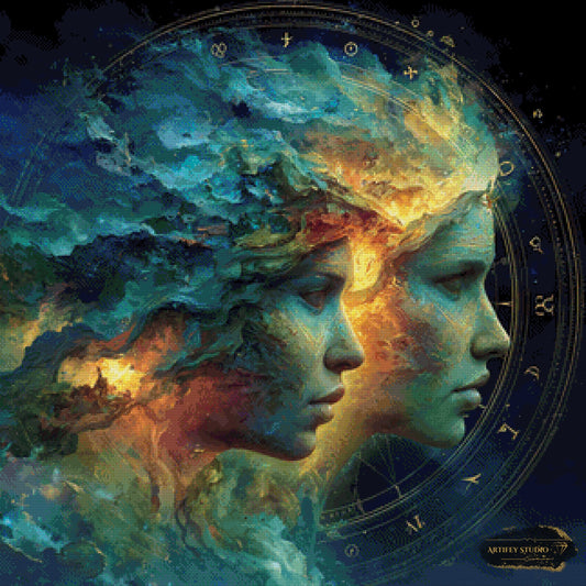 Zwilling by Morrigan 80x80 mit 180 Farben