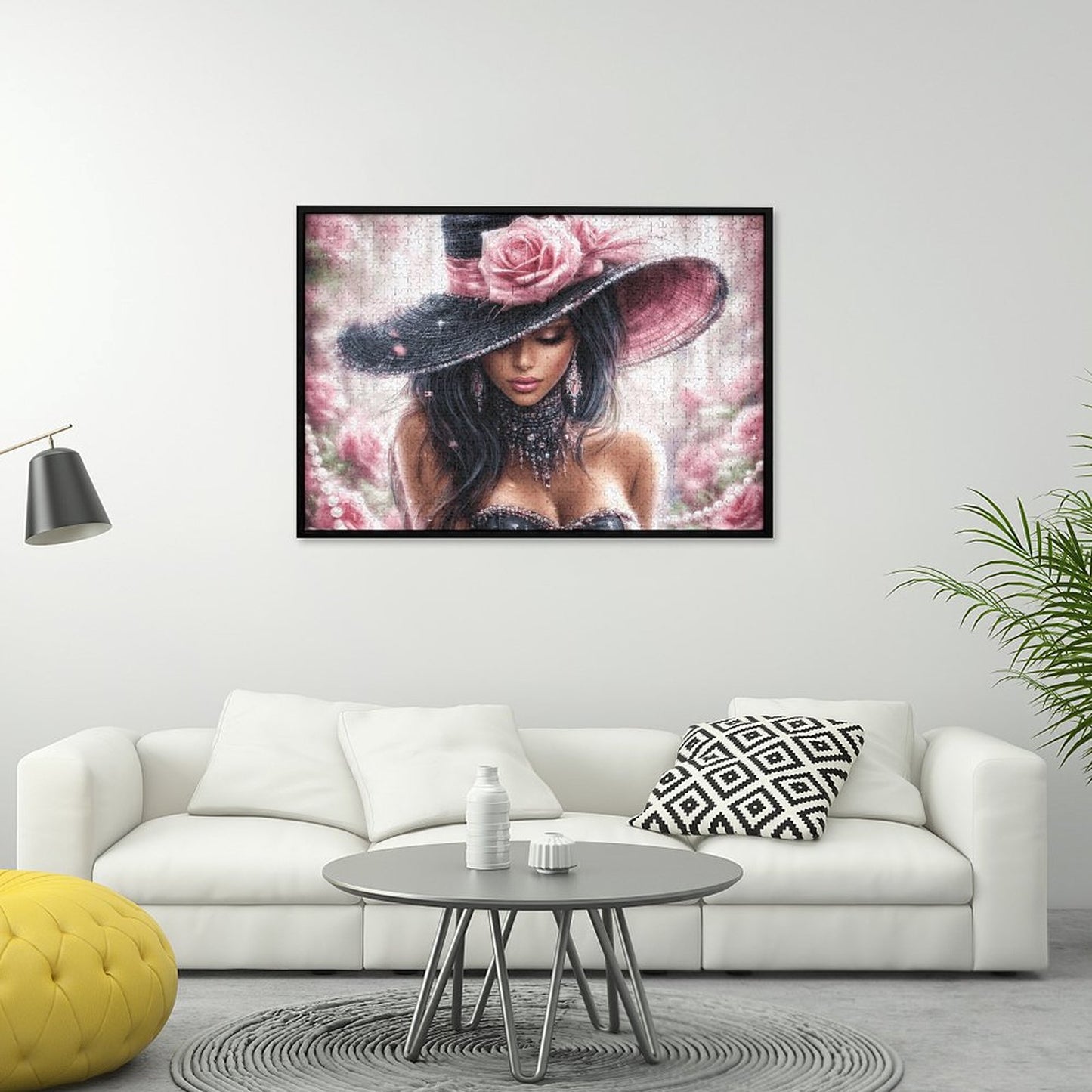 Lady Shy by LaViie Jigsaw Puzzles