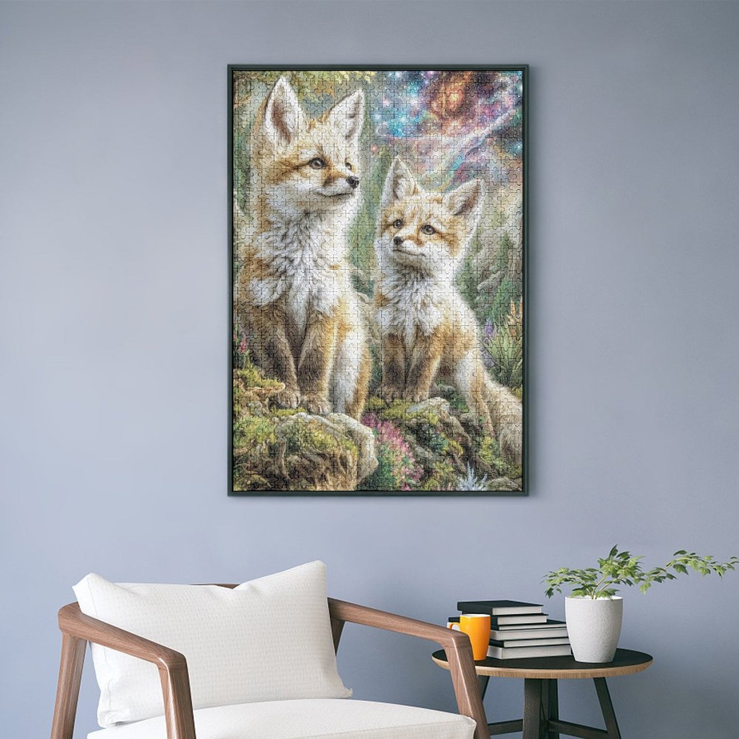 Fel an Fell im Sternenlicht by Salzkatze Jigsaw Puzzles