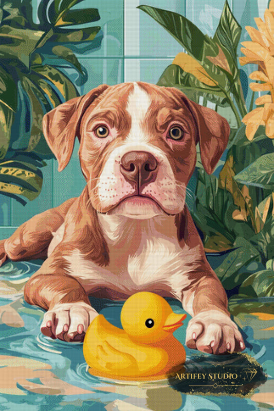 Bathtime Buddy by Salzktze 80x120 mit 230 Farben
