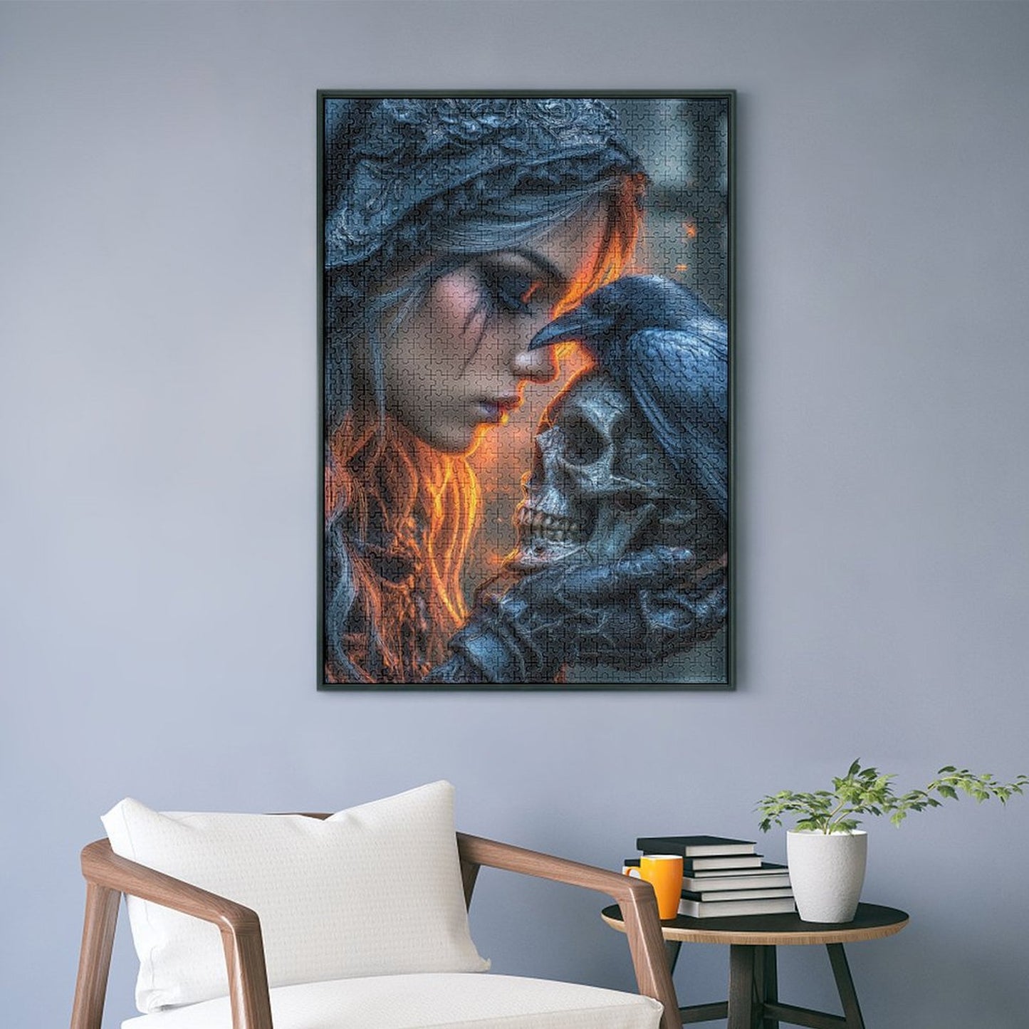 Berührung des Jenseits by Artifey Jigsaw Puzzles