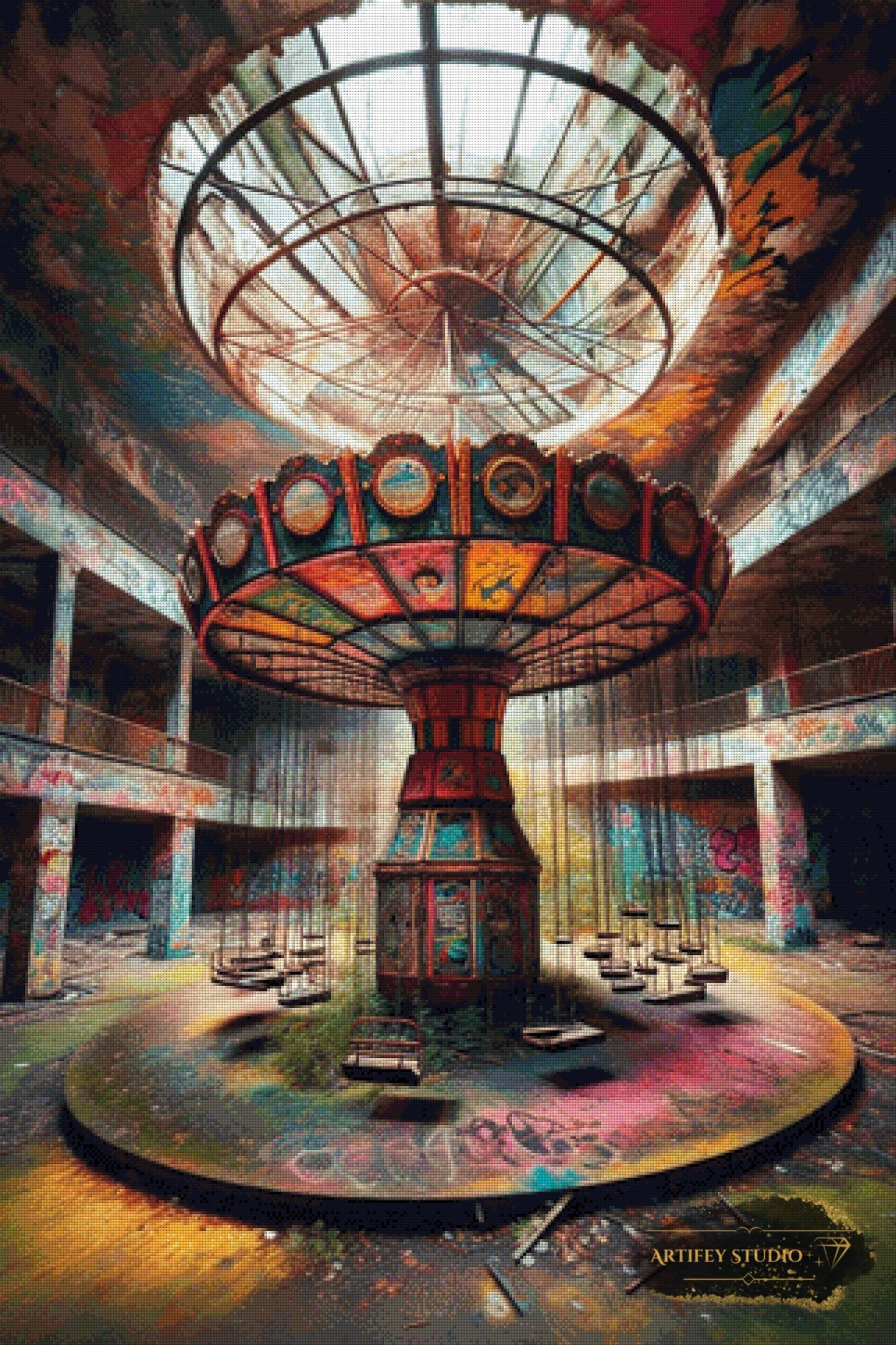 Vergessene Kindheit by Diynamite 80x120 mit 260 Farben