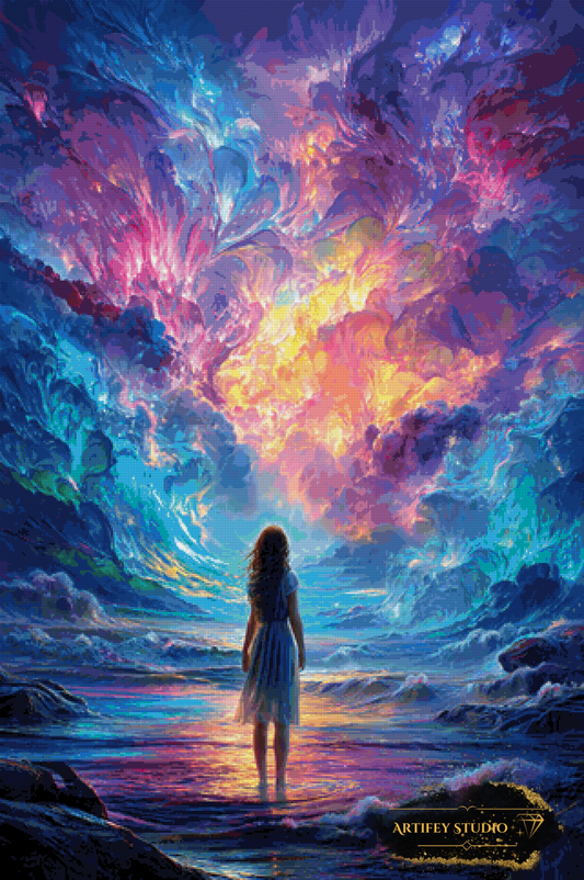 Child of the Storm by Mirael 80x120 mit 260 Farben