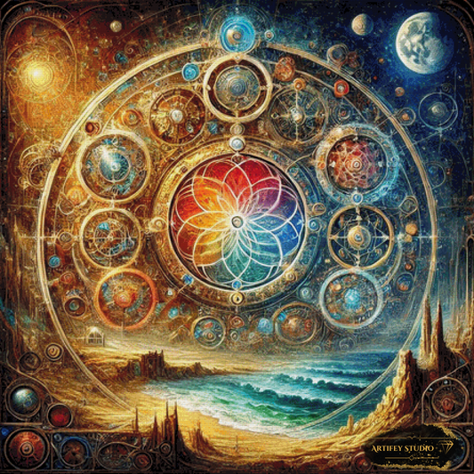 Time of Magic by Artifey 110x110 mit 330 Farben