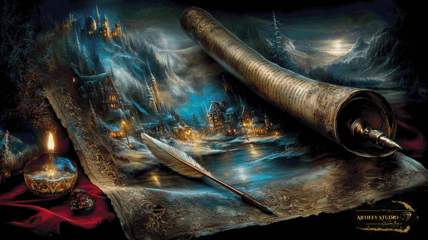 The vision of Silent Night by Morrigan 160x90 mit 210 Farben