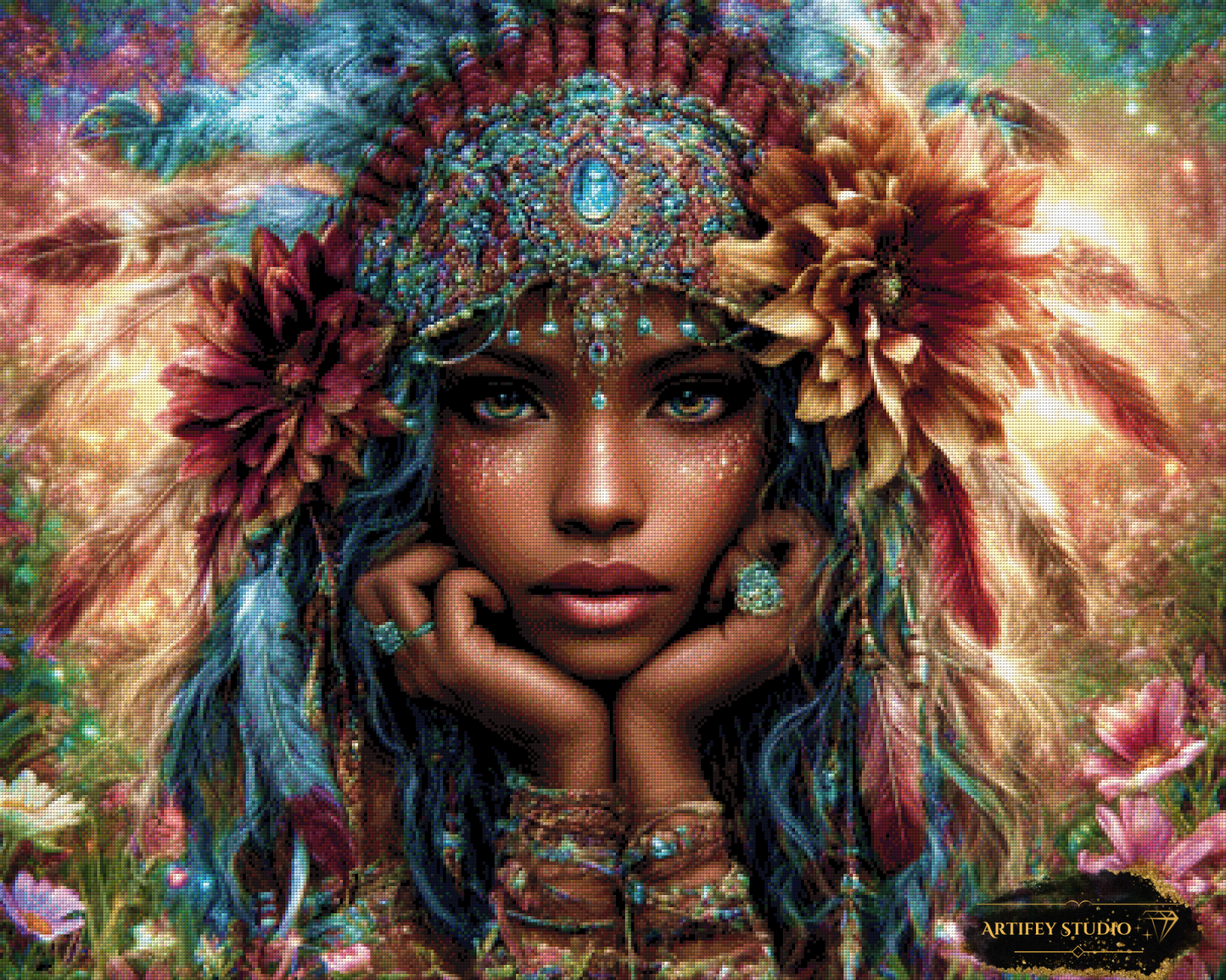 Indiana by LaViie 100x80 mit 320 Farben