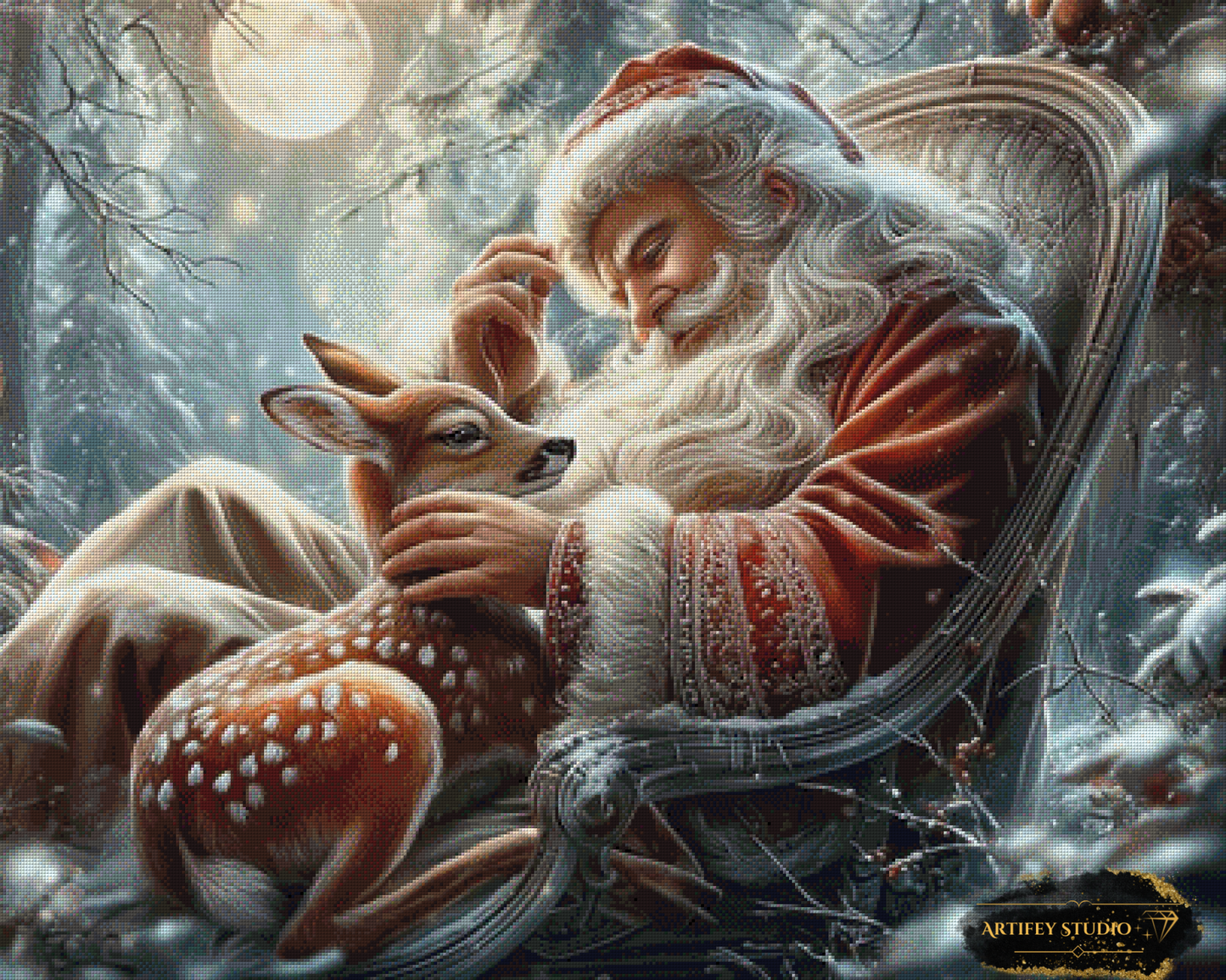 Waldliebe by LaViie 100x80 mit 150 Farben