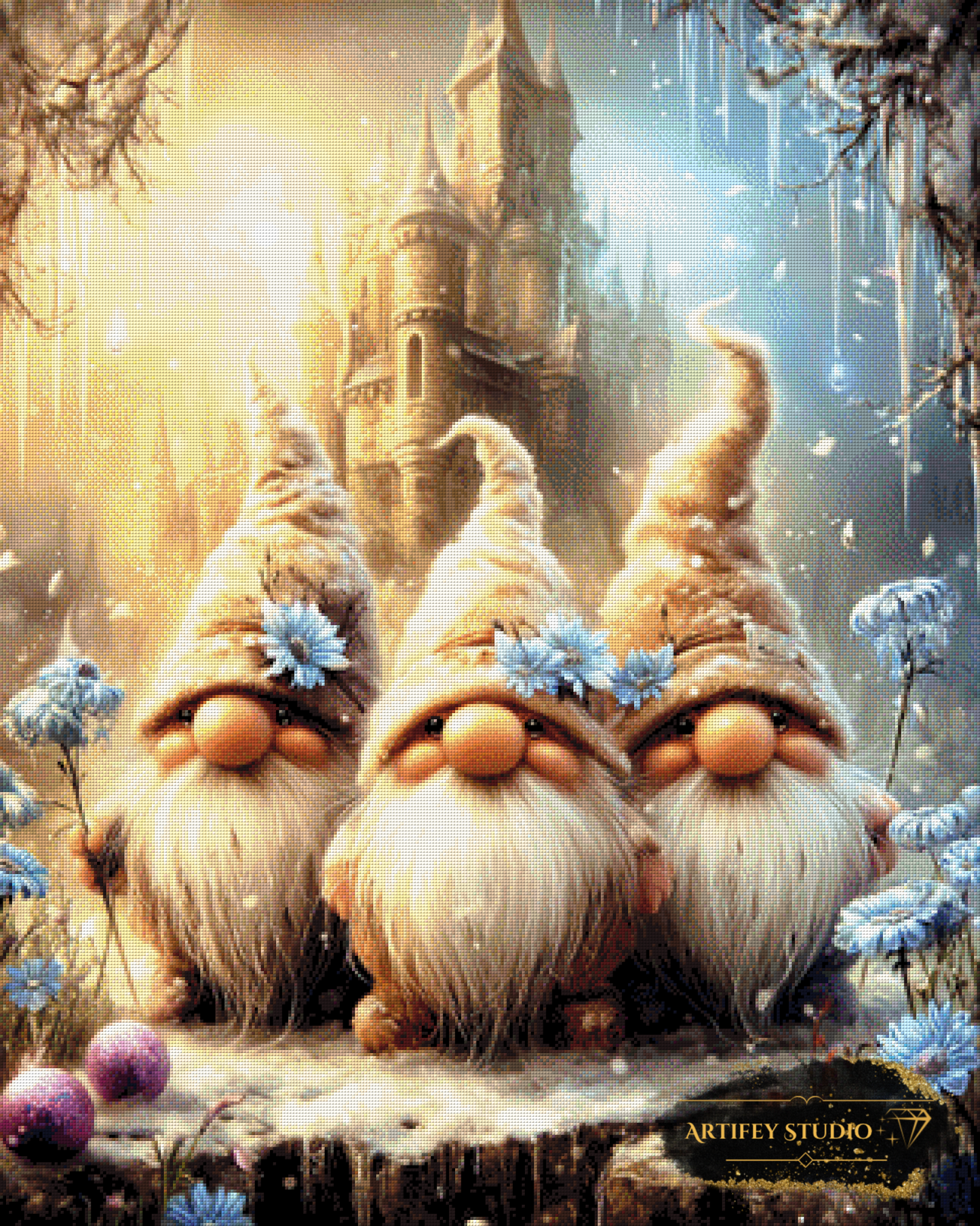 Winterträumer by LaViie 85x100 mit 220 Farben