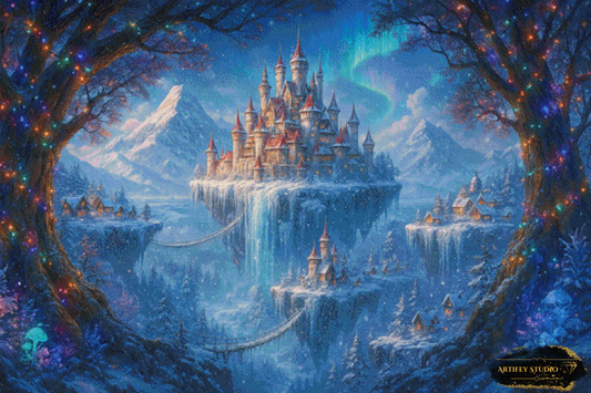 Frozen Kingdom by Morriora 120x80 mit 190 Farben