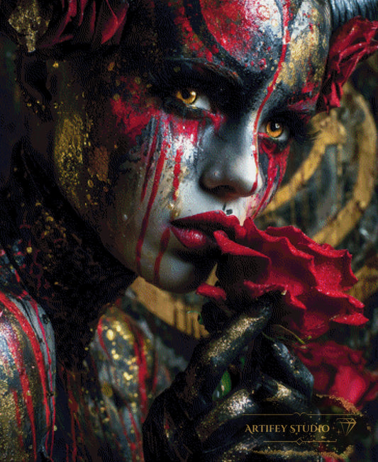 Isra by Morrigan 90x110 mit 250 Farben