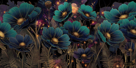 Gilded Mysticism II by Morrigan 120x60 mit 150 Farben