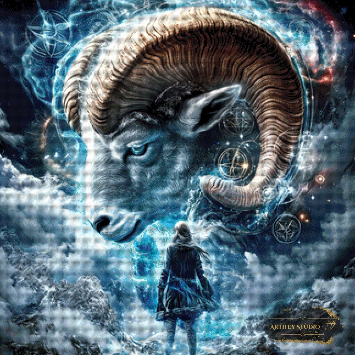 Summoning the Aries by Morrigan 80x80 mit 160 Farben