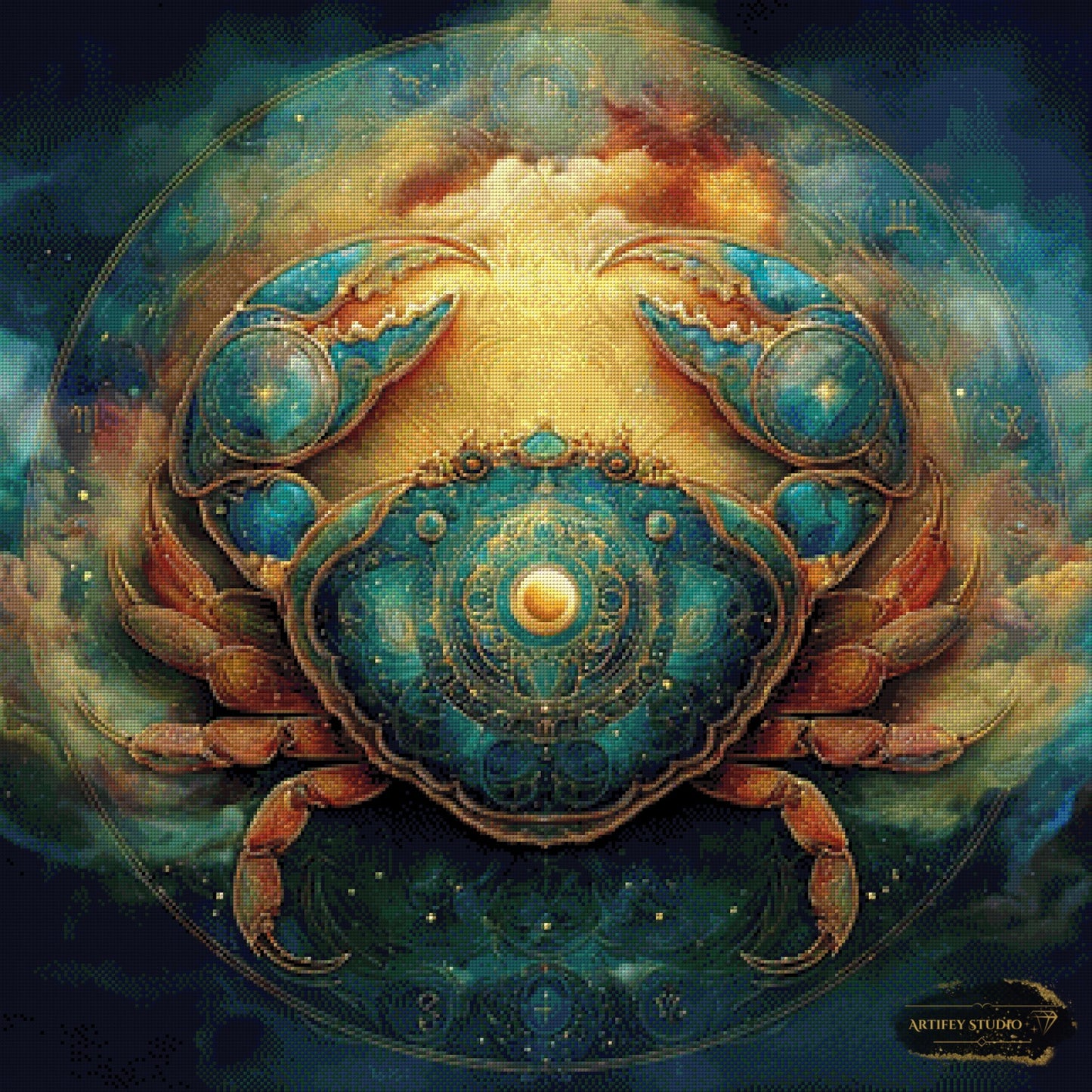 Krebs by Morrigan 80x80 mit 200 Farben