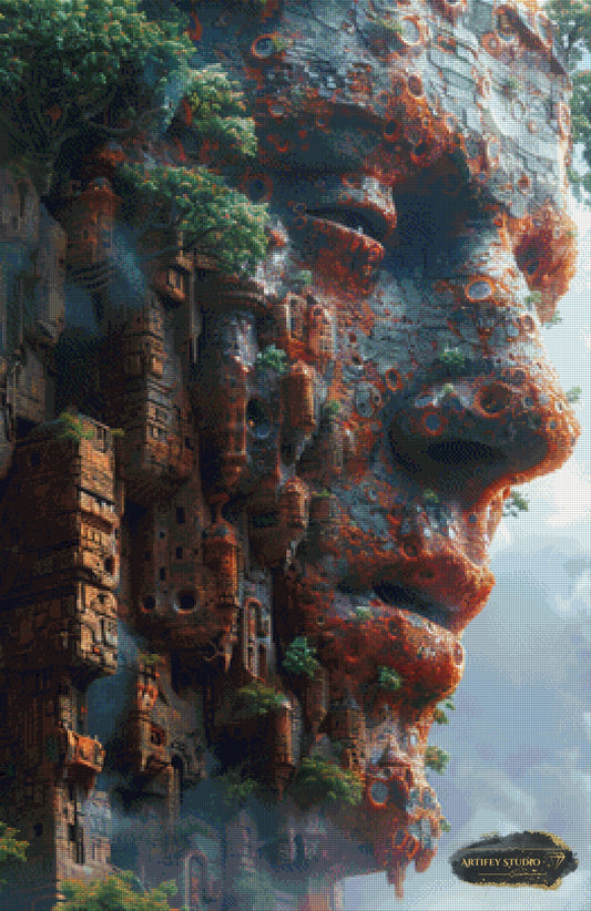 Spirits of the Walls by Skyler 65x100 mit 200 Farben