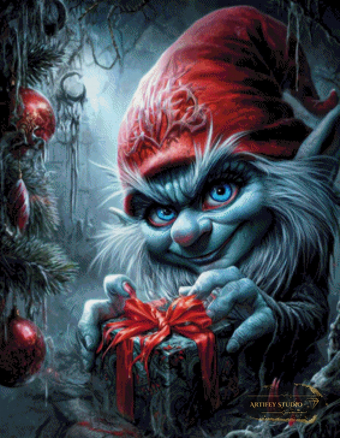 Stolen X-mas by Mirael 70x90 mit 190 Farben