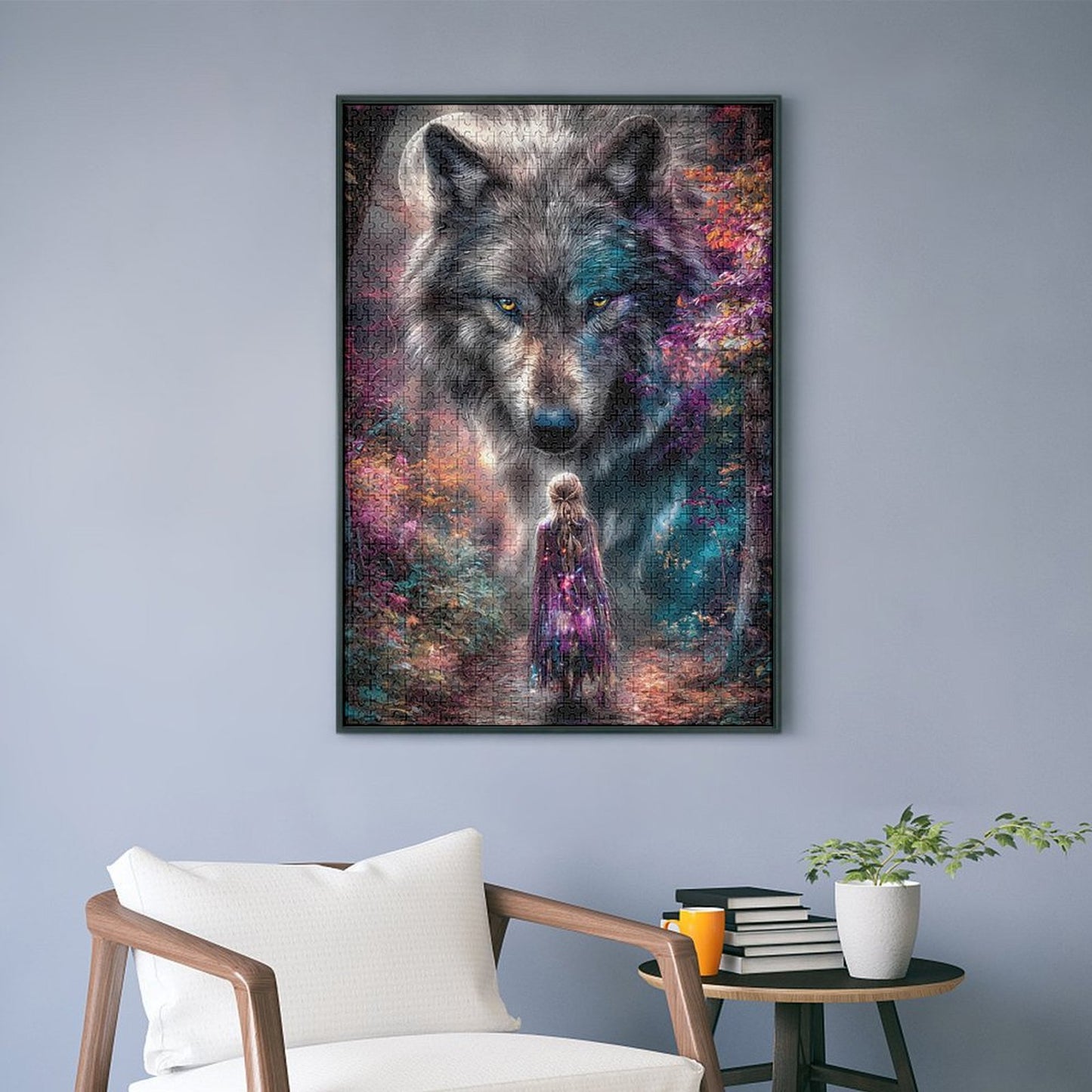 la fille et le loup by Morrigan Jigsaw Puzzles