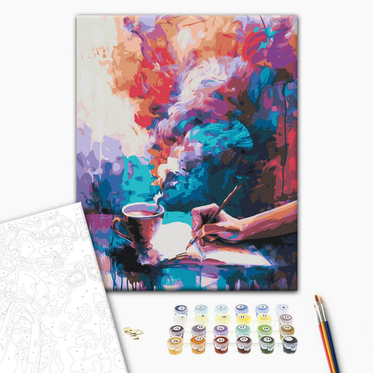 Malen nach Zahlen „Geschmack der Gedanken“