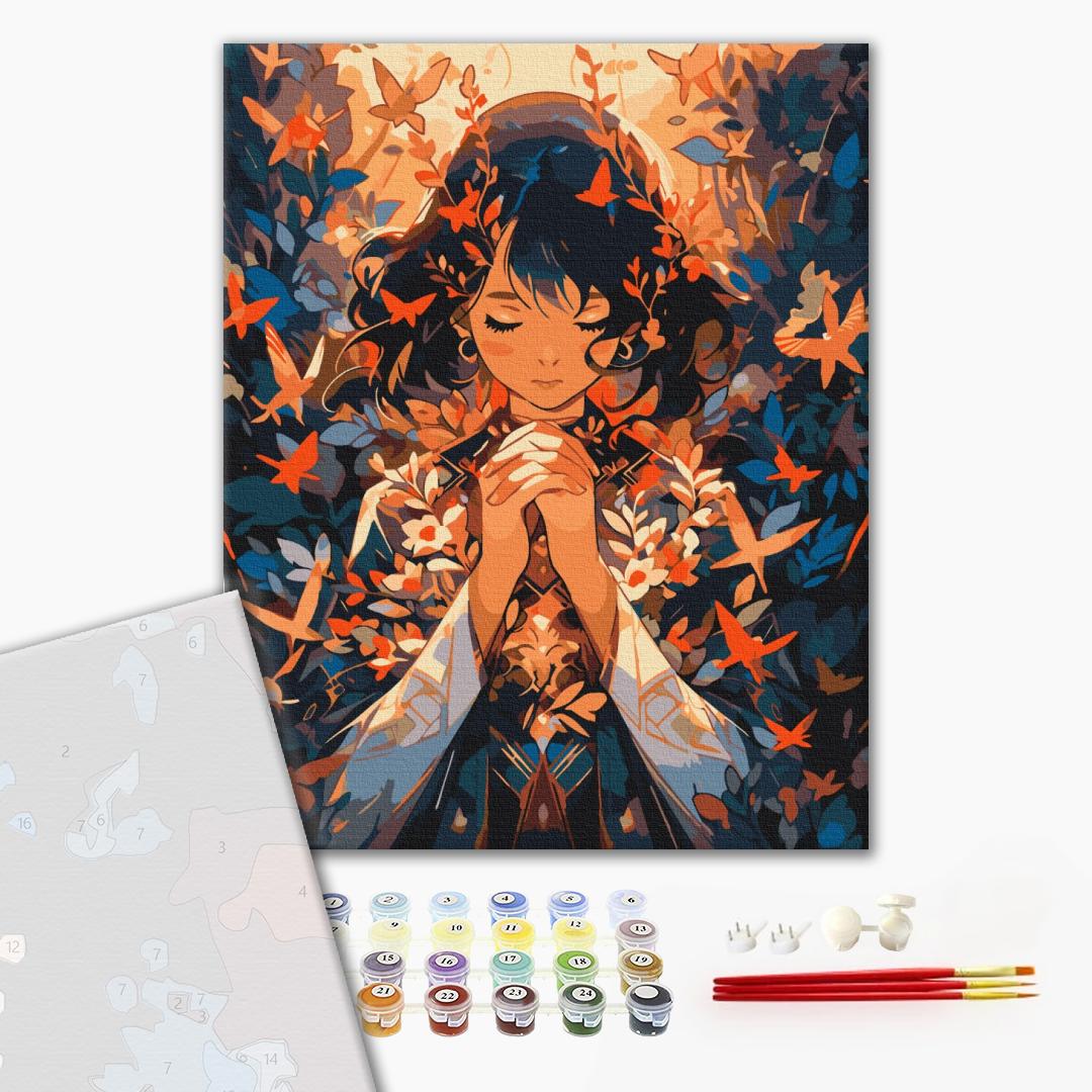 Premium Malen nach Zahlen „Wunsch erfüllt“