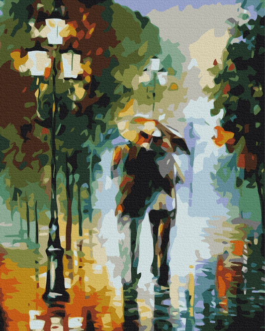 Premium Malen nach Zahlen „In den Armen des Herbstes“