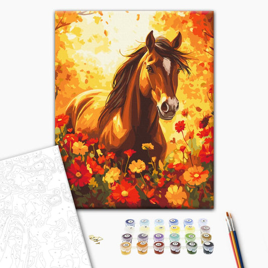 Malen nach Zahlen „Freiheit der Blumen“