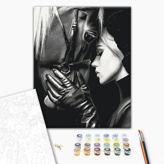 Malen nach Zahlen „Harmonie der Seelen“