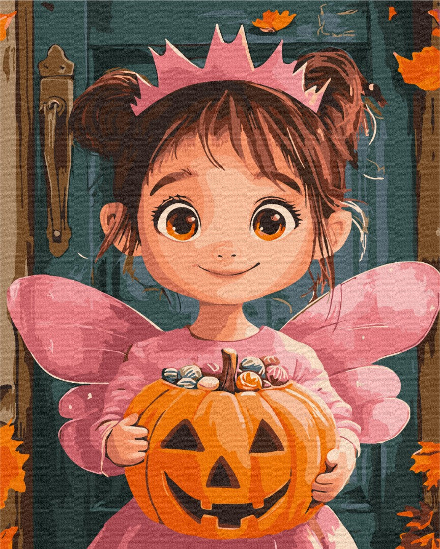 Premium Malen nach Zahlen „Die Fee“