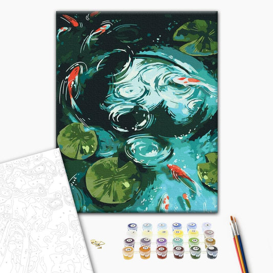 Malen nach Zahlen „Zen ©Hanna Rolinska“