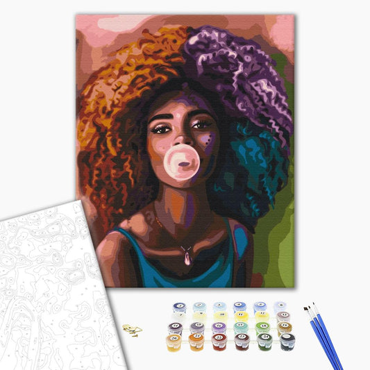 Premium Malen nach Zahlen „In the style of a hooba-booba“